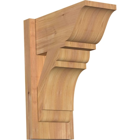 Ekena Millwork Olympic Traditional Smooth Outlooker, Western Red Cedar, 7 1/2"W x 14"D x 18"H OUT08X14X18OLY01SWR